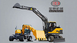 寶鼎中小型輪式挖掘機車型推薦