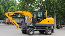 寶鼎三款輪式挖掘機(jī)車型推薦