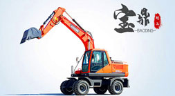 寶鼎150輪式挖掘機(jī)車型優(yōu)勢詳解