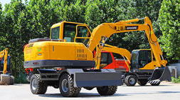 寶鼎80輪式挖掘機(jī)新款車型介紹