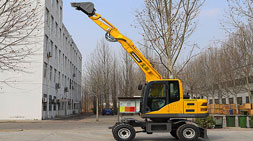 輪式小挖掘機(jī)-寶鼎80輪式挖掘機(jī)