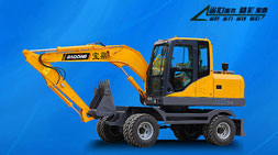 寶鼎BD80W輪式挖掘機2020款暢銷上市