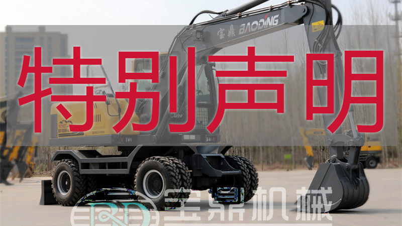 德州寶鼎液壓機械有限公司-寶鼎挖掘機抓木機-聲明