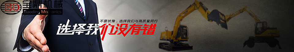 寶鼎挖掘機廠家-小型挖掘機抓木機產品