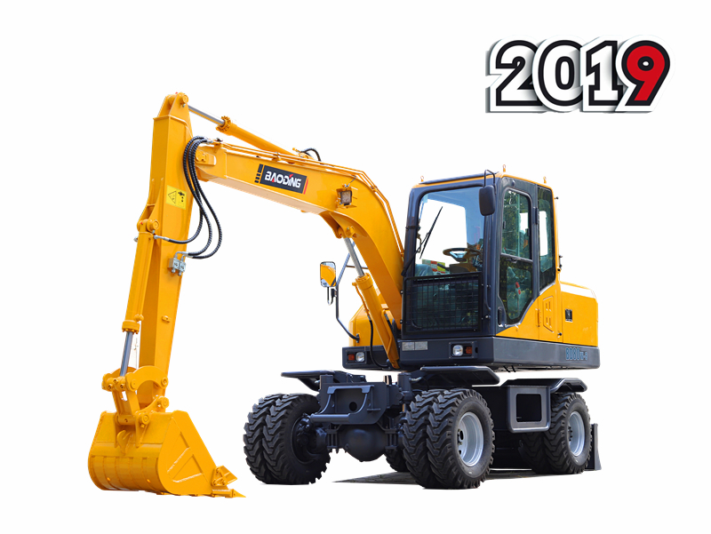 2019新款寶鼎BD80W輪式挖掘機 2019新款寶鼎BD80W輪式挖掘機