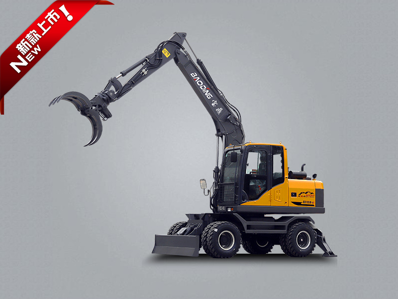 寶鼎BD105W-8D輪式抓木機 寶鼎BD105W-8D輪式抓木機