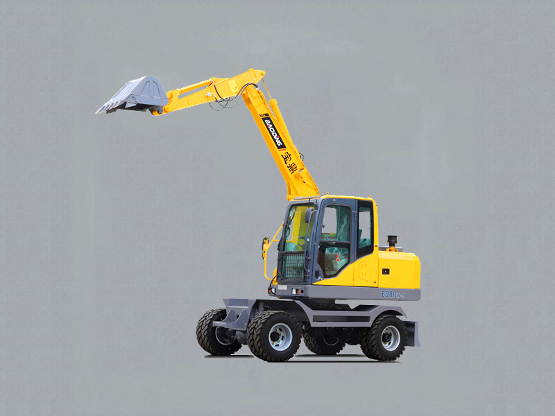 寶鼎BD80W-8輪式挖掘機(jī) 寶鼎BD80W-8輪式挖掘機(jī)