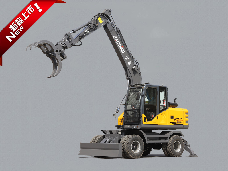 寶鼎BD100W-9GS輪式抓木機 寶鼎BD100W-9GS輪式抓木機