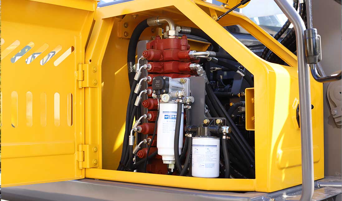 寶鼎BD120WD輪式抓木機