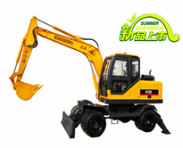 寶鼎小型輪式95-7挖掘機(jī) 寶鼎小型輪式95-7挖掘機(jī)